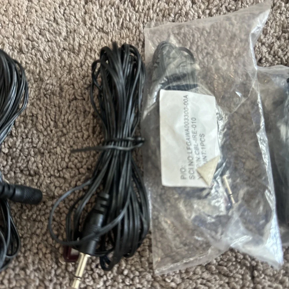 8 External Infrared (IR) Blaster Cables Lot + Extra Cords With One Or The Other